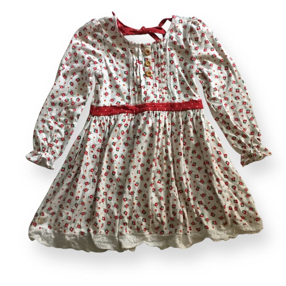 Wildflowers red floral dress